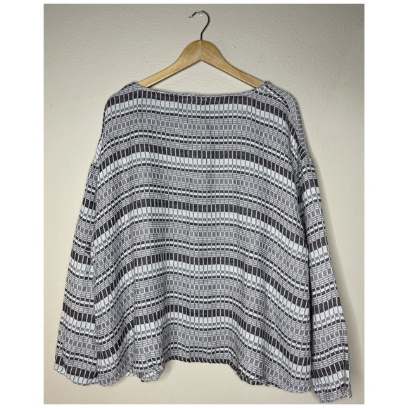 FLAX lagenlook  Linen blend  Pullover blouse M - Picture 2 of 7